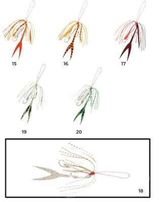 Hayabusa SE 149 Tai Rubber Free Slide Yedek Etekli Assist İğne Set - 11