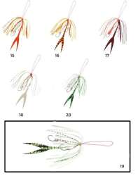 Hayabusa SE 149 Tai Rubber Free Slide Yedek Etekli Assist İğne Set - 12