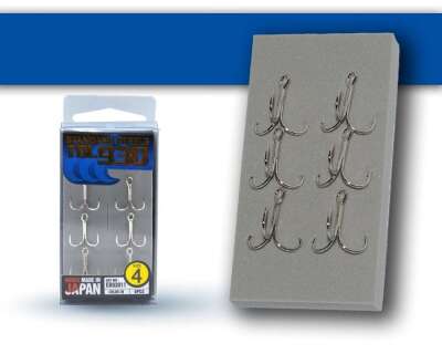 Hayabusa TBL 930 Üçlü İğne Premium 6lı Paket Nikel - 1