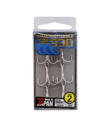 Hayabusa TBL 930 Üçlü İğne Premium 6lı Paket Nikel - 4