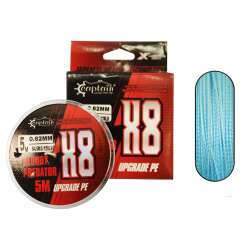 Hook Line 8X Upgrade PE Bloody Predator Assist İpi 5mt Mavi - Captain