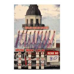 İstavrit Çaparisi UV-GLOW Simli 10 İğneli Kolay Açılan Çapari 025mm Beden x 015mm Köstek - 11