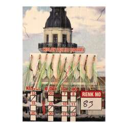 İstavrit Çaparisi UV-GLOW Simli 10 İğneli Kolay Açılan Çapari 025mm Beden x 015mm Köstek - 9