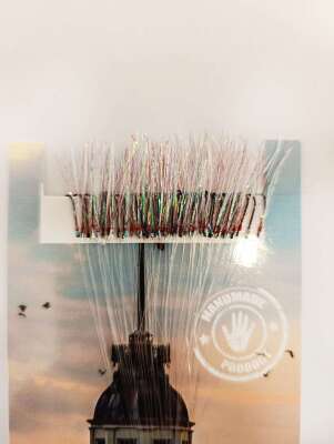 İstavrit Kösteği UV-GLOW Simli Youvella Kartonda 50 İğne 015 mm Köstek - 5