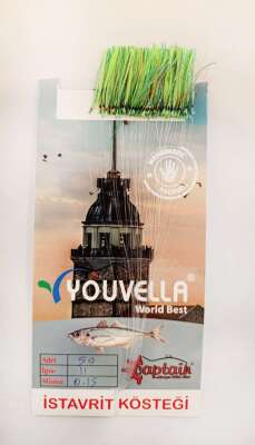 İstavrit Kösteği UV-GLOW Simli Youvella Kartonda 50 İğne 015 mm Köstek - 8