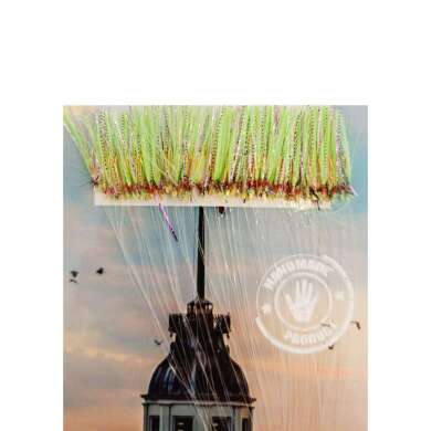 İstavrit Kösteği UV-GLOW Simli Youvella Kartonda 50 Sarı İğne 015mm Köstek - 4