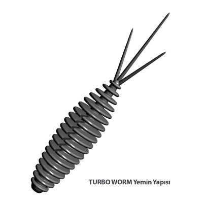 Libra Lures Turbo Worm Cheese Suni Yem - 2