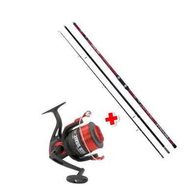 Lineaeffe 2015391 Red Devil Combo SET 420cm 120-250gr Atar FD 8000 Makine 3 BB - 4