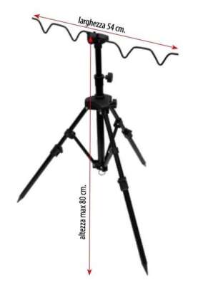 Lineaeffe 6313055 Tripod Ayarlanabilir 4lü Kamış Sehpası 80cm - 2