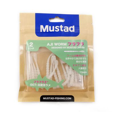 Mustad Aji Worm Fla-Fla Sahte Kurt - 2