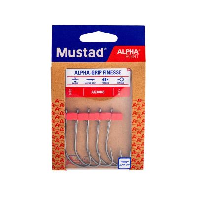 Mustad Alpha Point Alpha-Grip Finesse AG34045 Olta İğnesi - 3