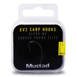 Mustad Carp XV2 Curve Shank Elite Olta İğnesi 60556NP - Thumbnail