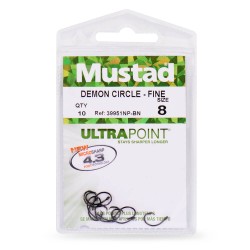 Mustad Demon Circle 39951NP-BN Olta İğnesi - Thumbnail