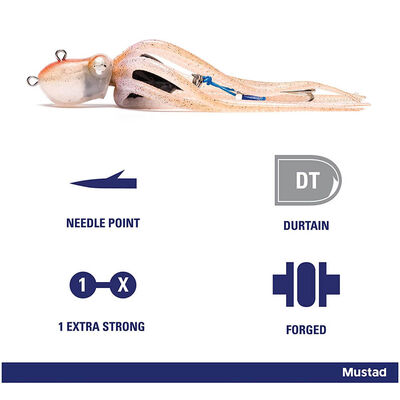 Mustad Inkvader Octopus Jig Sahte Yem - 4