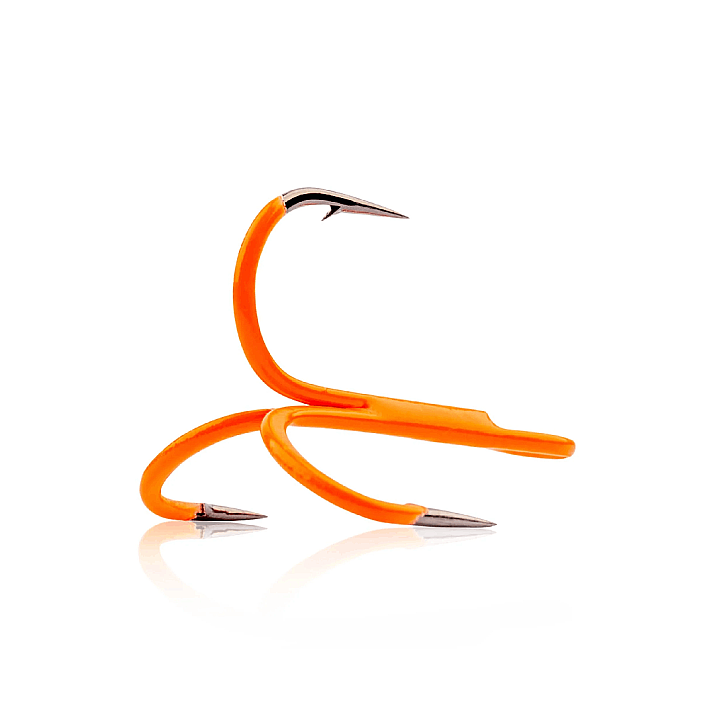 Mustad KVD Elite Round Bend UV TR78NP-UVO Üçlü Olta İğnesi - 2