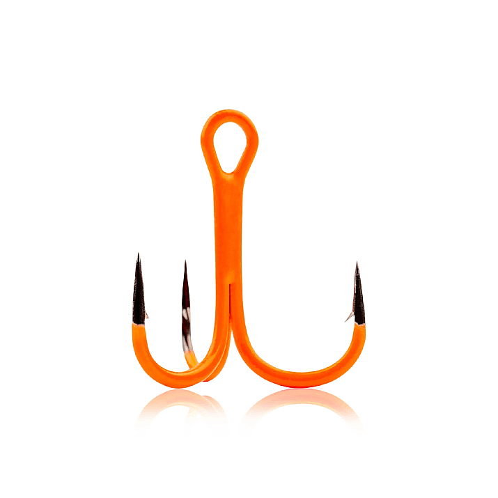 Mustad KVD Elite Round Bend UV TR78NP-UVO Üçlü Olta İğnesi - Mustad
