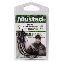 Mustad Kvd Grip-Pin 38101NP-BN Olta İğnesi - 2