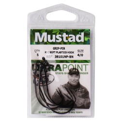 Mustad Kvd Grip-Pin 38101NP-BN Olta İğnesi - Thumbnail