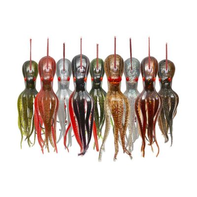 Mustad Mini Inkvader Double Assist Ahtapot Jig Sahte Yem - 1