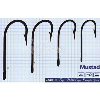 Mustad Olta İğnesi 2330DT 100lü