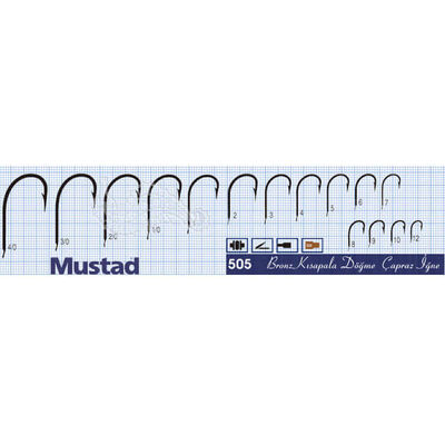 Mustad Olta İğnesi 505 25li