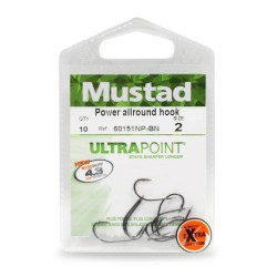 Mustad Olta İğnesi 60151 NPBN 10 lu - Thumbnail