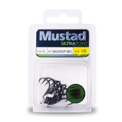 Mustad Treble 3X Strong 36329NP-BN Olta İğnesi - Thumbnail