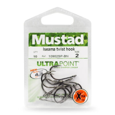 Mustad Ultra Point İsema Twist 2X Strong Olta İğnesi - 3