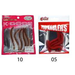 Mutant 3507 Spin Forte 85cm Aromalı LRF Silikon Suni Yem 5li Set - Mutant