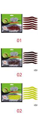 Mutant 3510 Ozmo Solucan 4cm Silikon Suni Yem 30lu Paket - 3