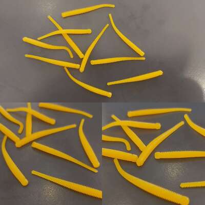 Mutant 3512 Escapee 5cm Aromalı LRF Silikon Suni Yem 10lu Paket - 4