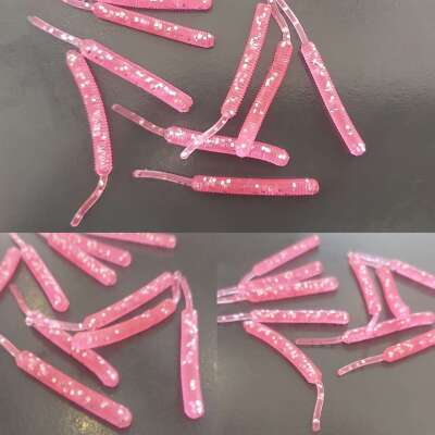 Mutant 3513 Serpentine 5cm Aromalı LRF Silikon Suni Yem 10lu Paket - 1