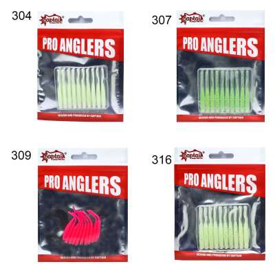 Mutant 3514 Style Pigme 5cm Aromalı LRF Silikon Suni Yem 10lu Paket - 1