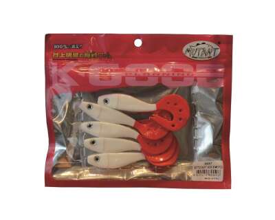 Mutant 3537 Getto Soft 9cm Turna Silikonu 5li Paket Suni Yem - 2