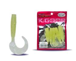 Mutant 3545 Runner Tail 8cm Levrek Silikonu 5li Paket Suni Yem - 2