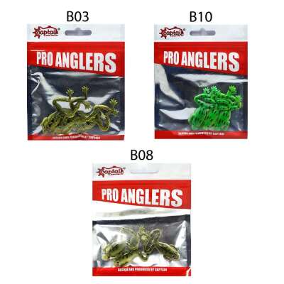 Mutant 3599 Killer Frog 6cm 3lü Silikon Kurbağa Suni Yem - 1