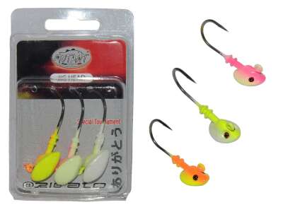 Mutant 6411 Jig Head Stunner 3lü Mix Set - 1