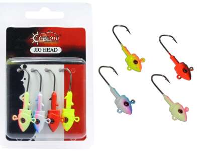 Mutant 6412 Jig Head Body 4lü Mix Set Çift Yönlü Jig Head - 1