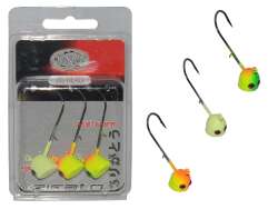 Mutant 6413 Jig Head Moite 3lü Mix Set Tırnaklı Jig Head - 1