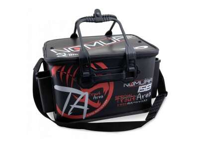 NOMURA NM80000200 Trout Bag 40LT Kamış Aparatlı PVC Malzeme Çantası 40x26x26cm - 1
