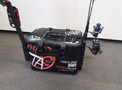 NOMURA NM80000200 Trout Bag 40LT Kamış Aparatlı PVC Malzeme Çantası 40x26x26cm - 4