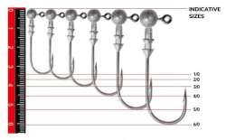 Nomura NM90005040 Round Jig Head 3lü Paket İğne:4/0no 5gr - Nomura