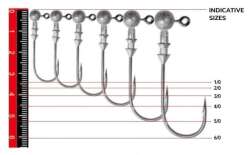 Nomura NM90007030 Round Jig Head 3lü Paket İğne:3/0no 7gr - 1