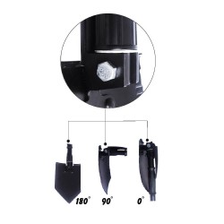 Nurgaz Mini Katlanır Kürek NG 192 - 3
