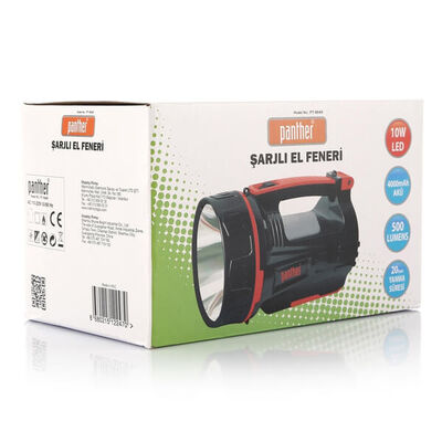 Panther Pt-8640 10W Ledli Şarjlı Spot Lamba - 5