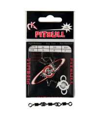 Pitbull 5105 3 Zincir Fırdöndü 5li Paket Black Nikel - Pitbull