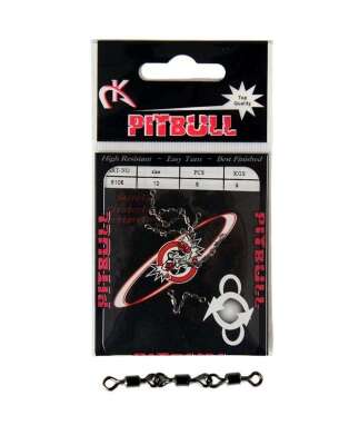Pitbull 5105 3 Zincir Fırdöndü 5li Paket Black Nikel - 2