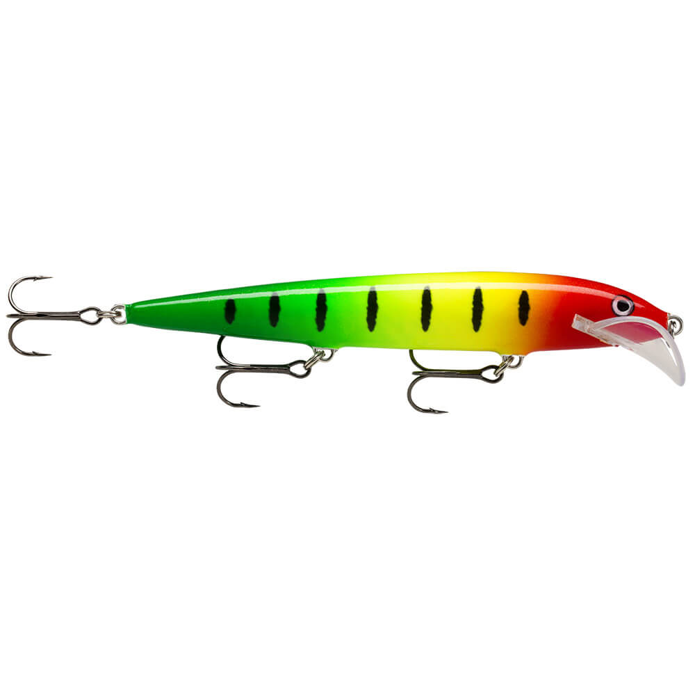 Rapala Scatter Rap Husky 13cm/12g Red Yellow Green Stripe SCRH13 RYGS -  BoBo Fishing