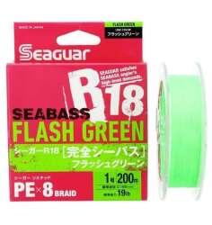 Seaguar Flash Green PE 8 Örgü Spin İp Misina 150mt Açık Yeşil - Seaguar