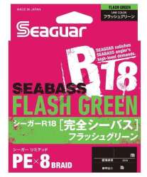 Seaguar Flash Green PE 8 Örgü Spin İp Misina 150mt Açık Yeşil - 2